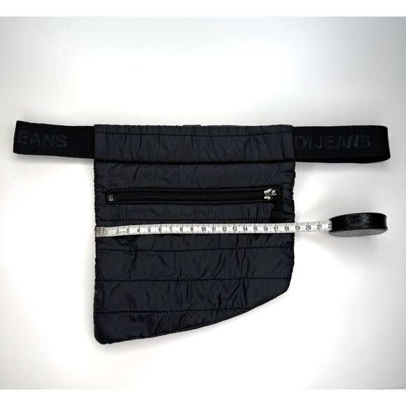 Fendi Jeans Belt Bumbag Logo Black Nylon Bag - Picture 11 of 13